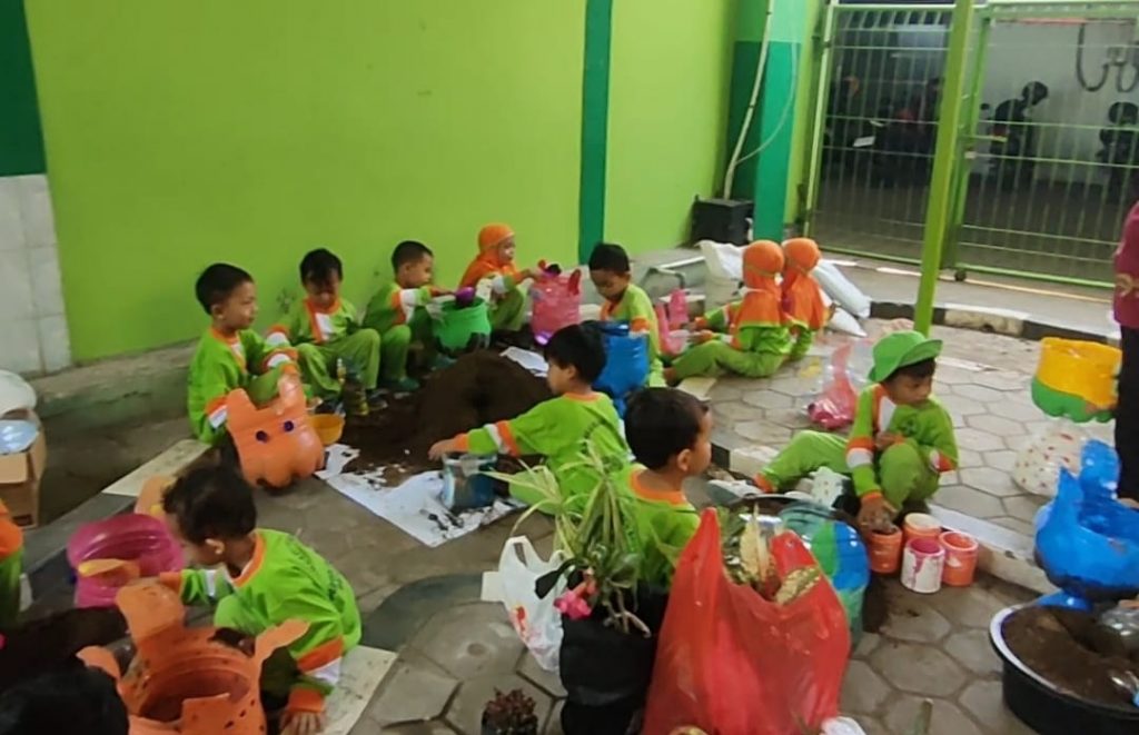 Projek Penguatan Profil Pelajar di TK Unggulan Aisyiyah Mardi Putra